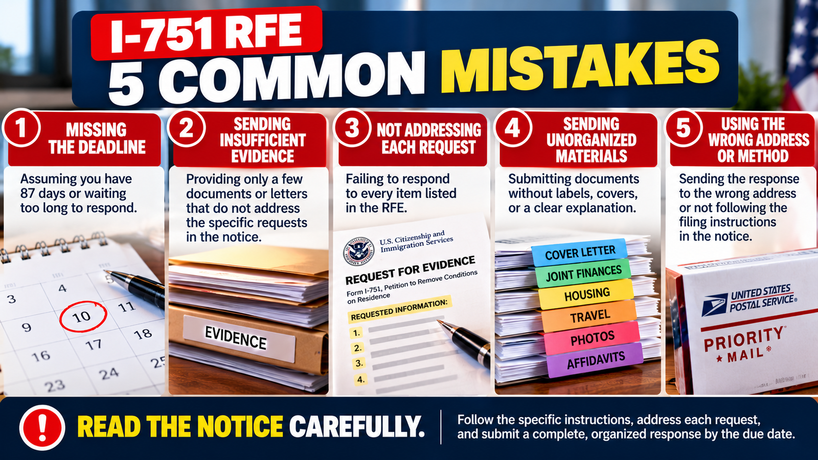 , I-751 RFE: What USCIS Is Actually Asking For